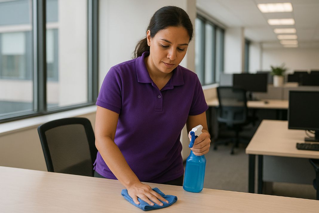 Office cleaner out of hours - DCS Group