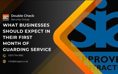 What Businesses Should Expect in Their First Month of Guarding Service