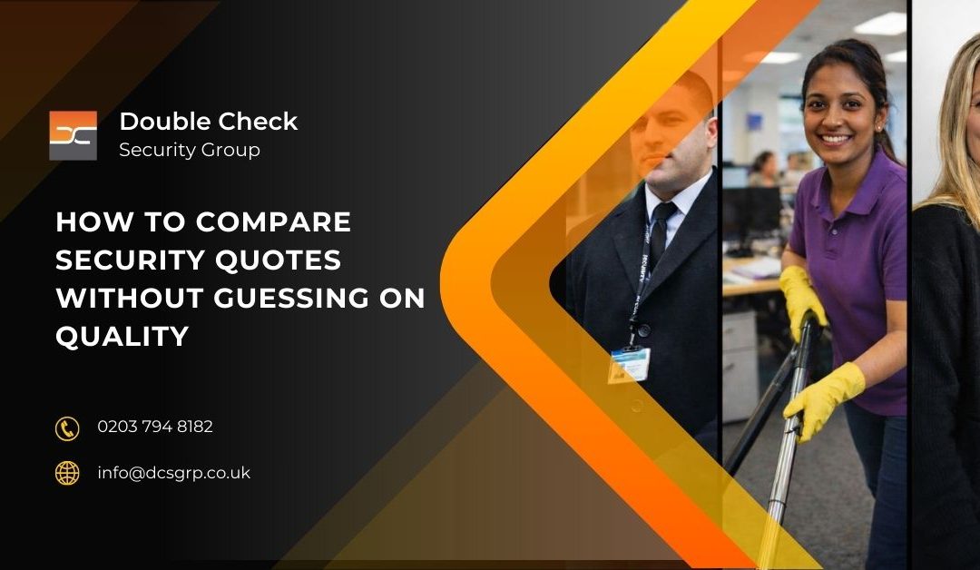How to Compare Security Quotes Without Guessing on Quality