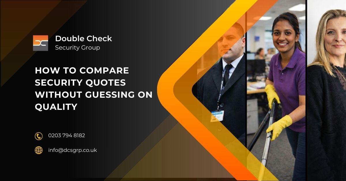 How to Compare Security Quotes Without Guessing on Quality - DCS Group