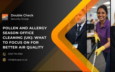 Pollen and Allergy Season Office Cleaning (UK): What to Focus on for Better Air Quality