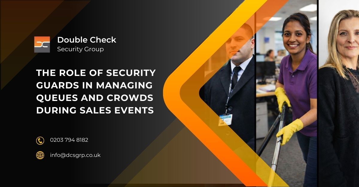 The Role of Security Guards in Managing Queues and Crowds During Sales Events - DCS Group