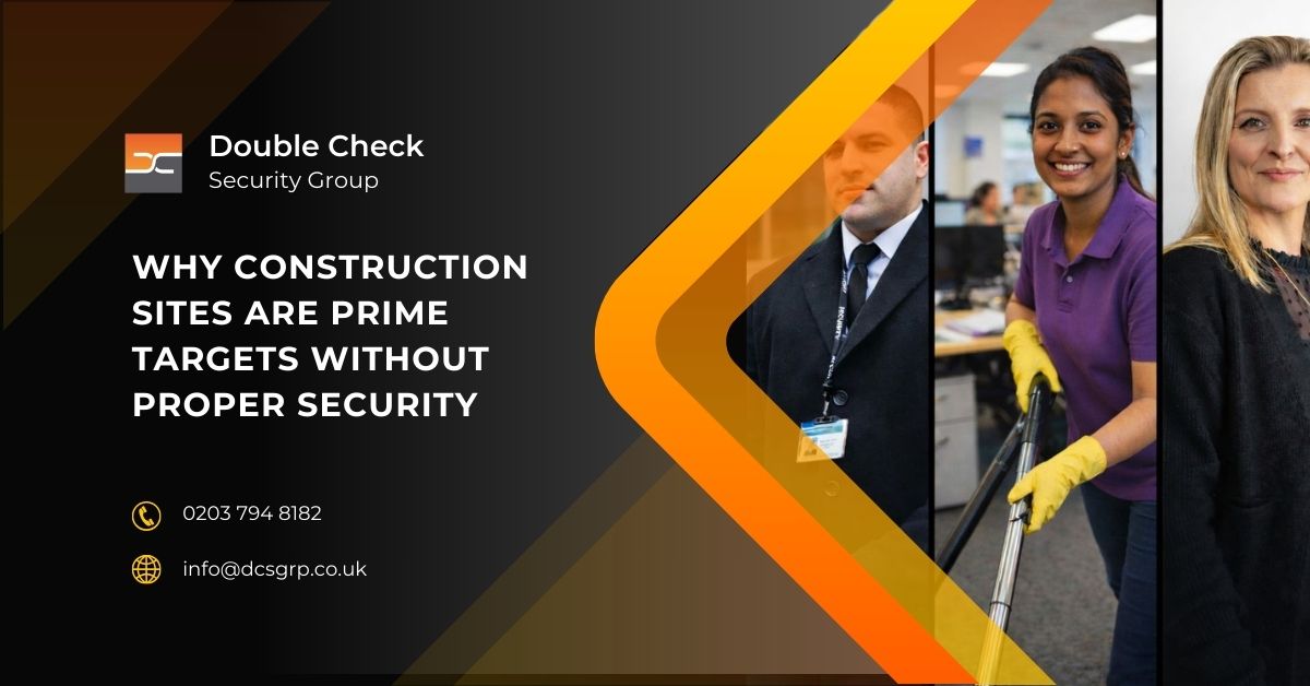 Why Construction Sites Are Prime Targets Without Proper Security - Double Check Security Group