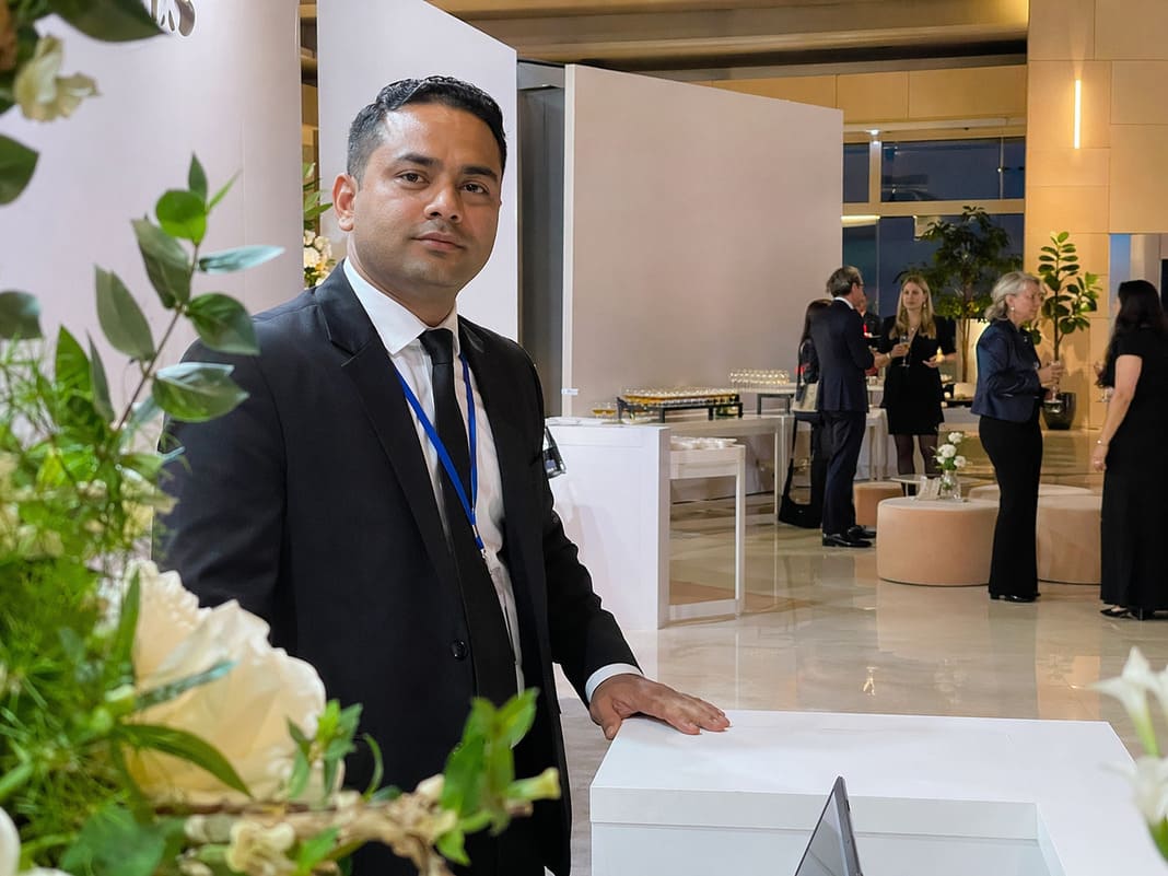 Corporate Event Security Services At A Formal Reception Venue – sample image