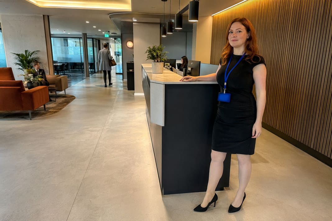 A photo of a senior manager at Double Check Security