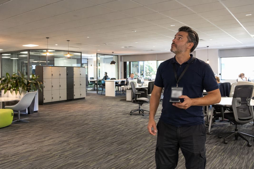 Facilities Management Services In An Open Plan Office – sample image