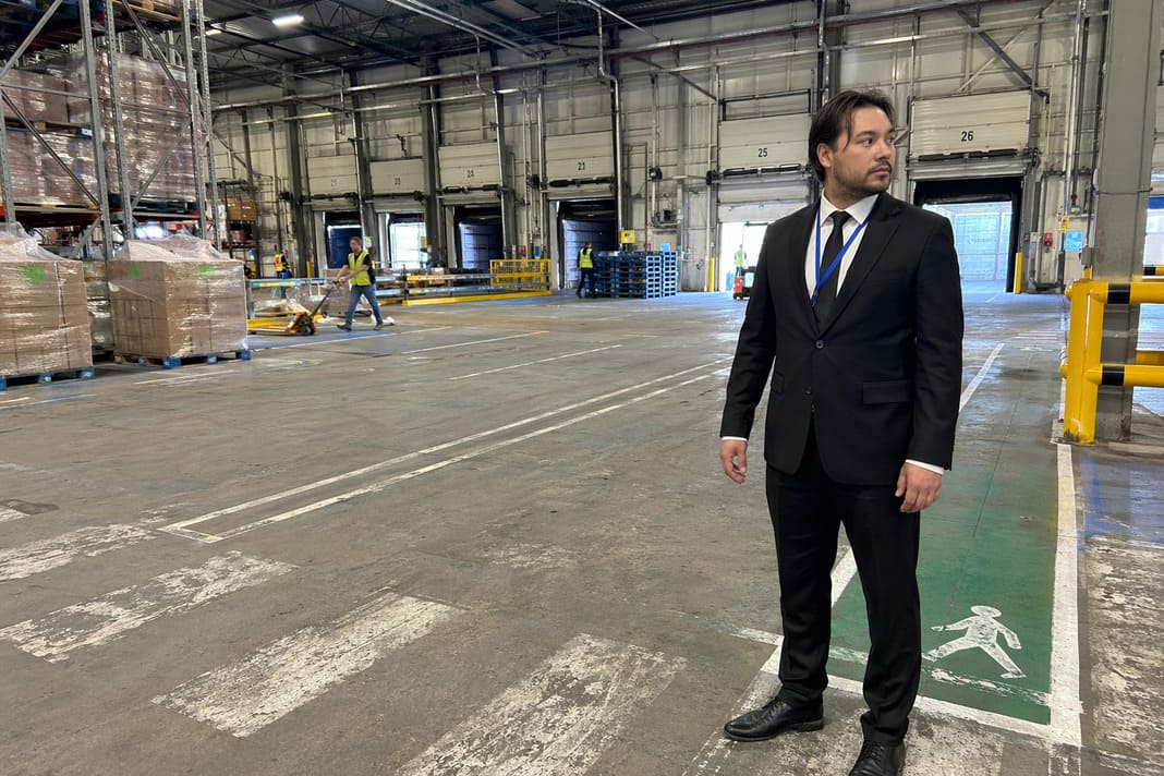 Warehouse Security Services On An Industrial Distribution Floor - sample image