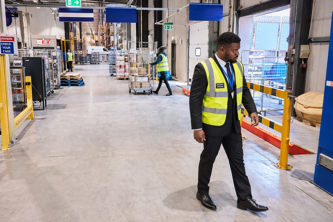 Warehouse Security Services On An Industrial Warehouse Floor – sample image Warehouse Security Services On An Industrial Warehouse Floor – sample image