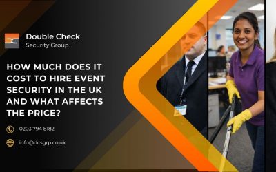 How much does it cost to hire event security in the UK and what affects the price?