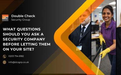 What questions should you ask a security company before hiring them