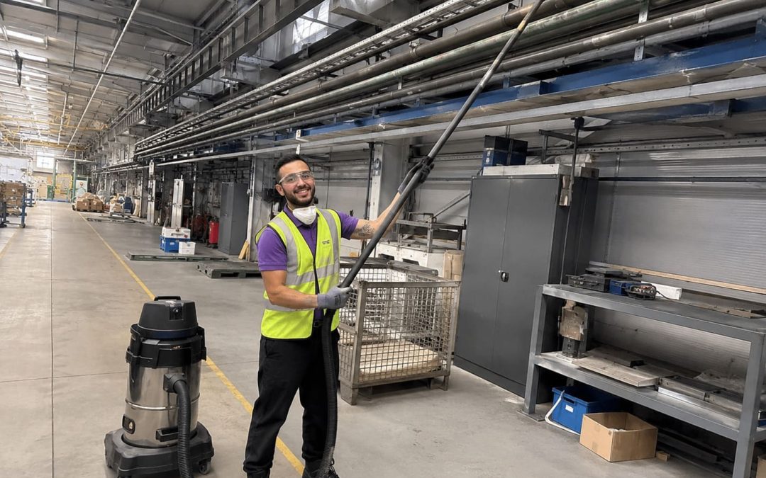 What does industrial and factory cleaning actually involve?