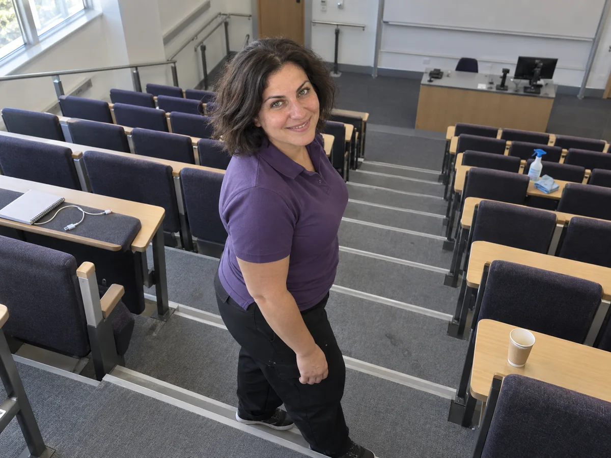 educational cleaning university lecture theatre - Illustrate Image