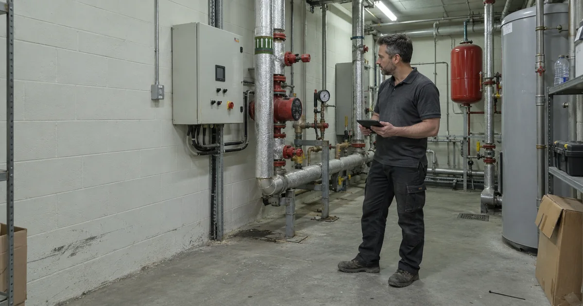 Facilities management plant room inspection Facilities management plant room inspection