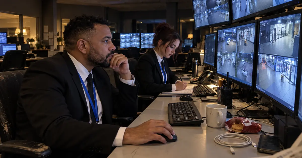 Multi Site Security Control Centre - Illustrative Image