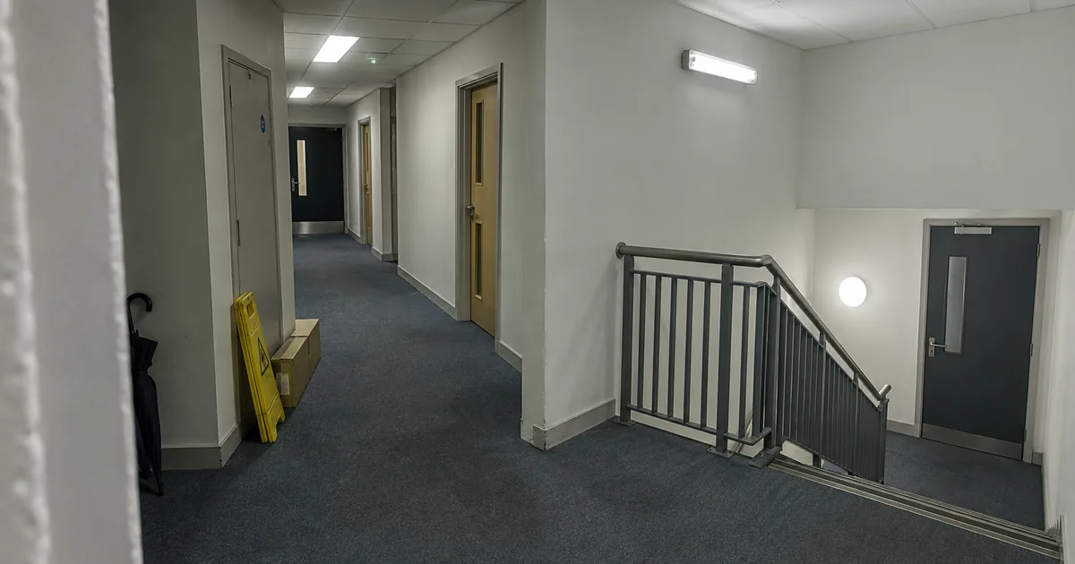 Statutory compliance building corridor fire safety - Illustrative Image Statutory compliance building corridor fire safety - Illustrative Image